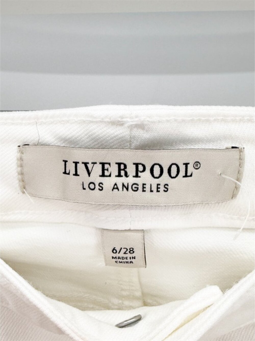 Liverpool Los Angeles High Rise Lucy Bootcut Jeans Bright White 6/29 - Picture 7 of 10